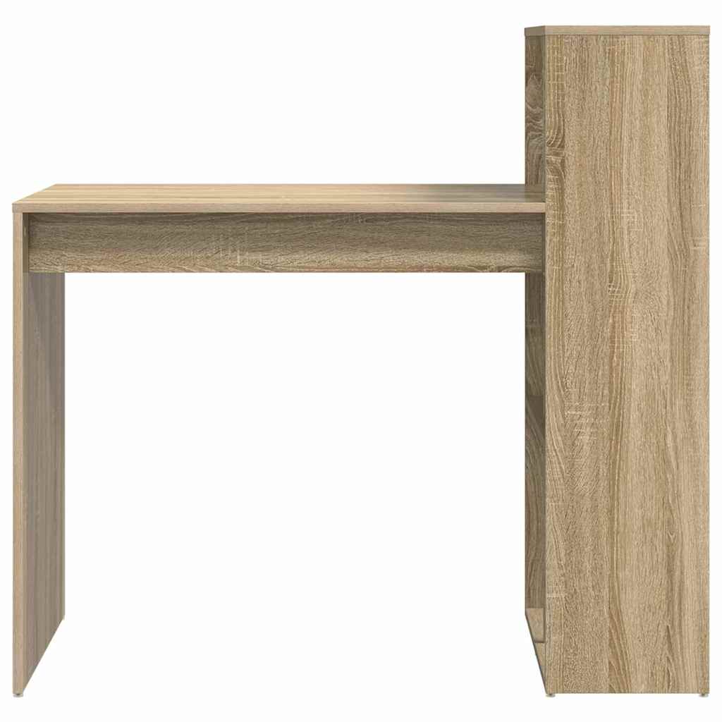Schreibtisch Sonoma-Eiche Holzwerkstoff 108 x 55 x 103.5 cm