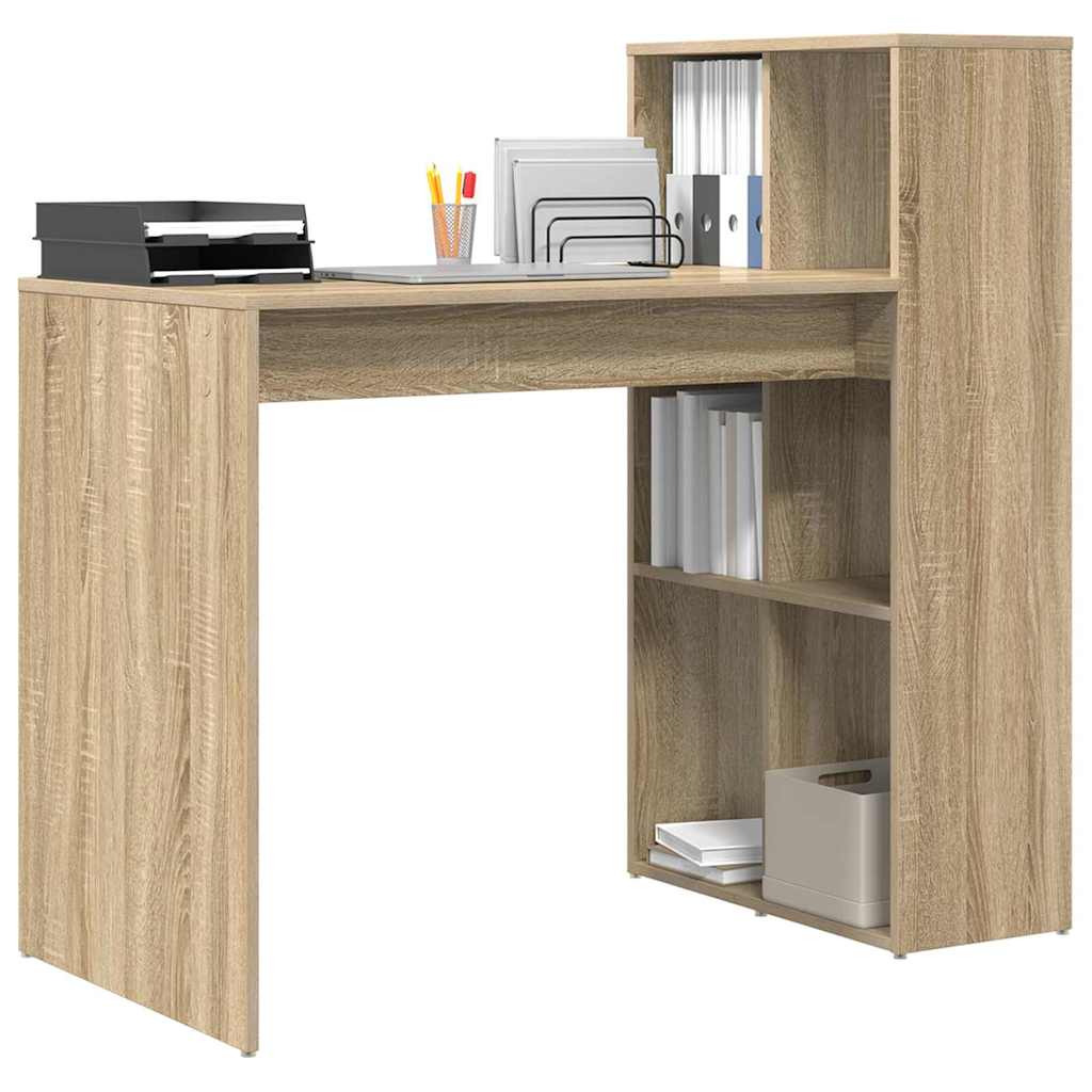 Schreibtisch Sonoma-Eiche Holzwerkstoff 108 x 55 x 103.5 cm