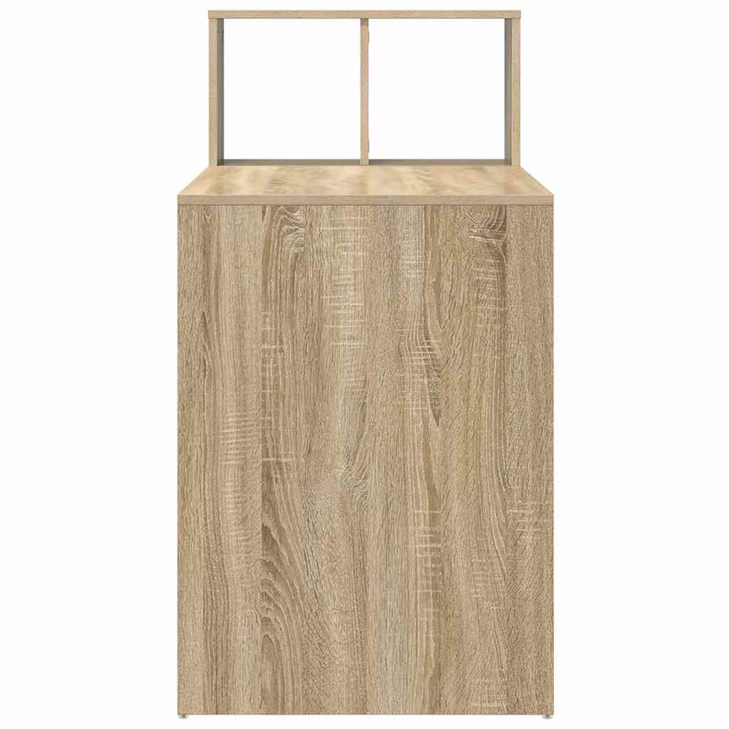 Schreibtisch Sonoma-Eiche Holzwerkstoff 108 x 55 x 103.5 cm