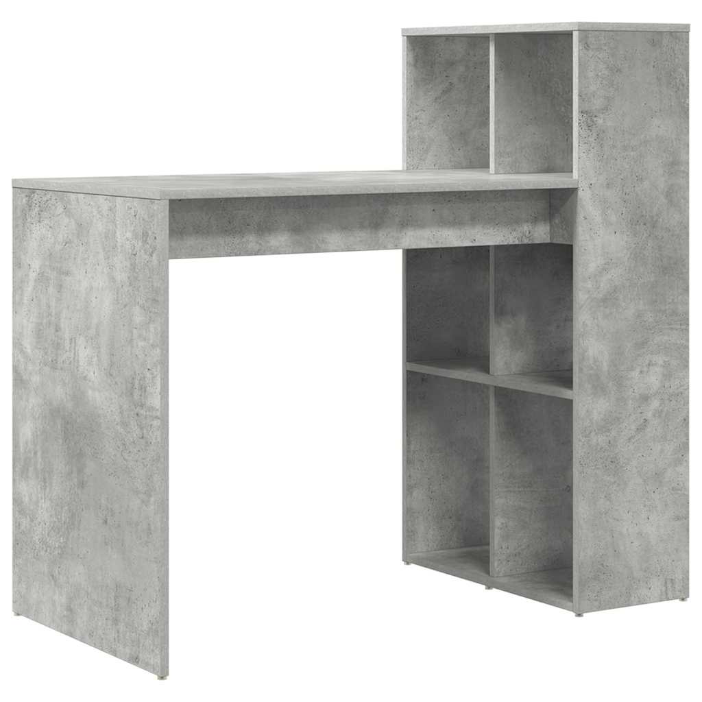 Schreibtisch Beton Grau Holzwerkstoff 108 x 55 x 103.5 cm