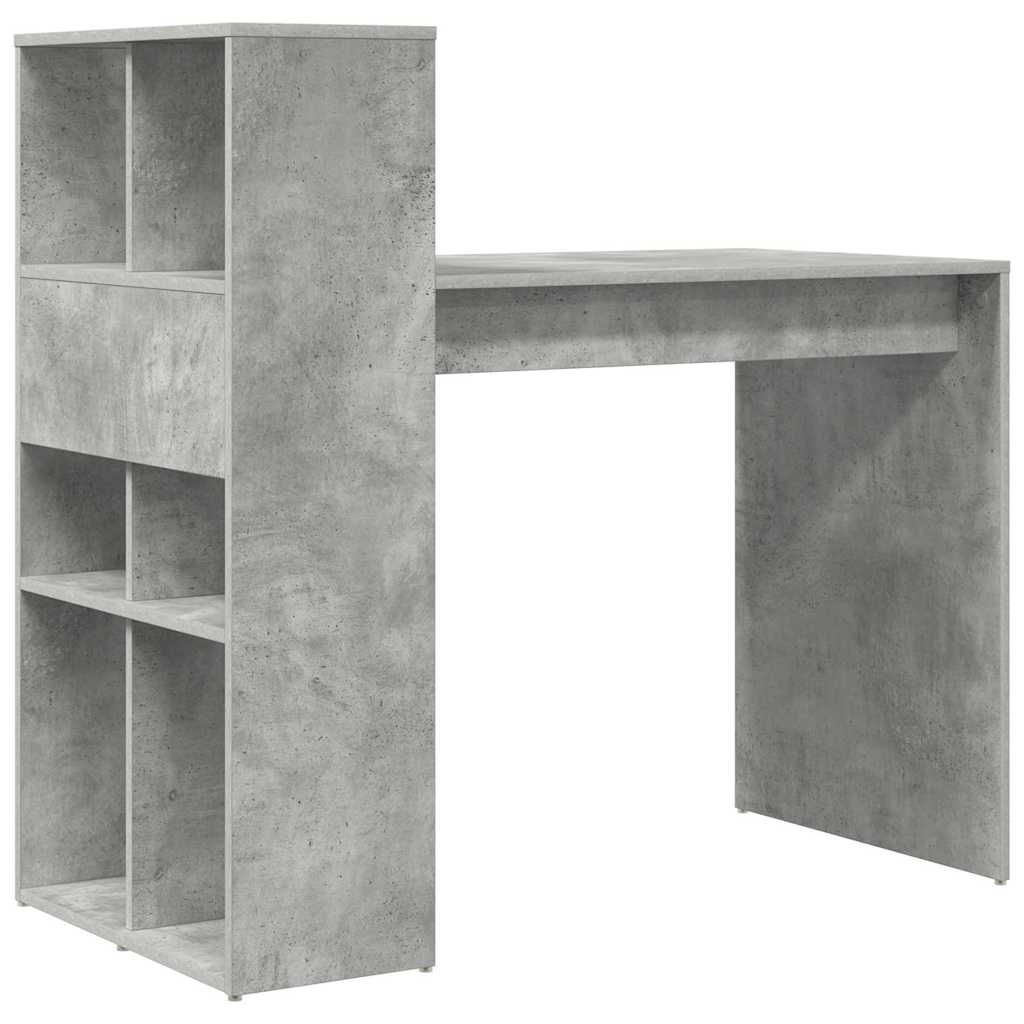 Schreibtisch Beton Grau Holzwerkstoff 108 x 55 x 103.5 cm