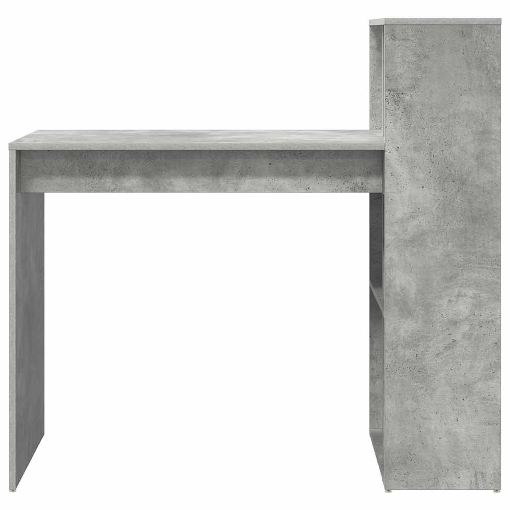 Schreibtisch Beton Grau Holzwerkstoff 108 x 55 x 103.5 cm