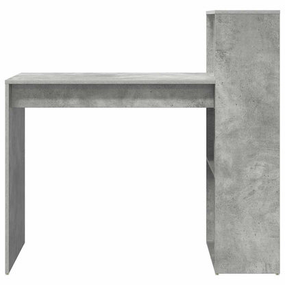 Schreibtisch Beton Grau Holzwerkstoff 108 x 55 x 103.5 cm