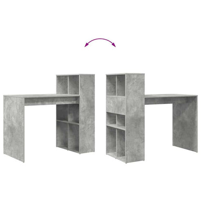 Schreibtisch Beton Grau Holzwerkstoff 108 x 55 x 103.5 cm