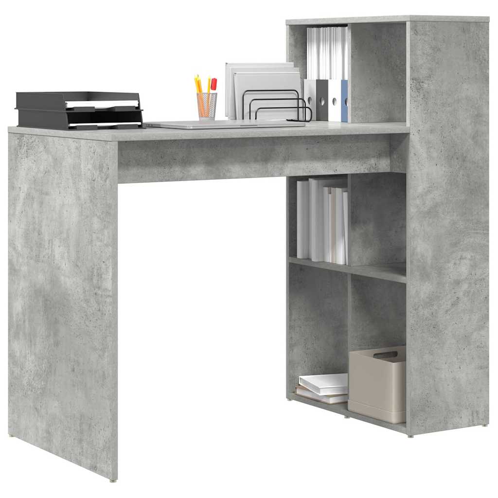 Schreibtisch Beton Grau Holzwerkstoff 108 x 55 x 103.5 cm