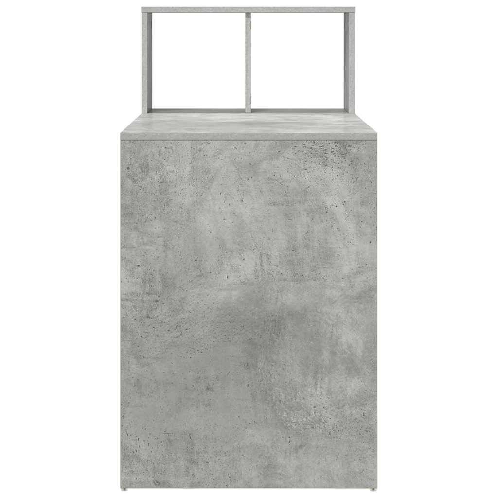 Schreibtisch Beton Grau Holzwerkstoff 108 x 55 x 103.5 cm