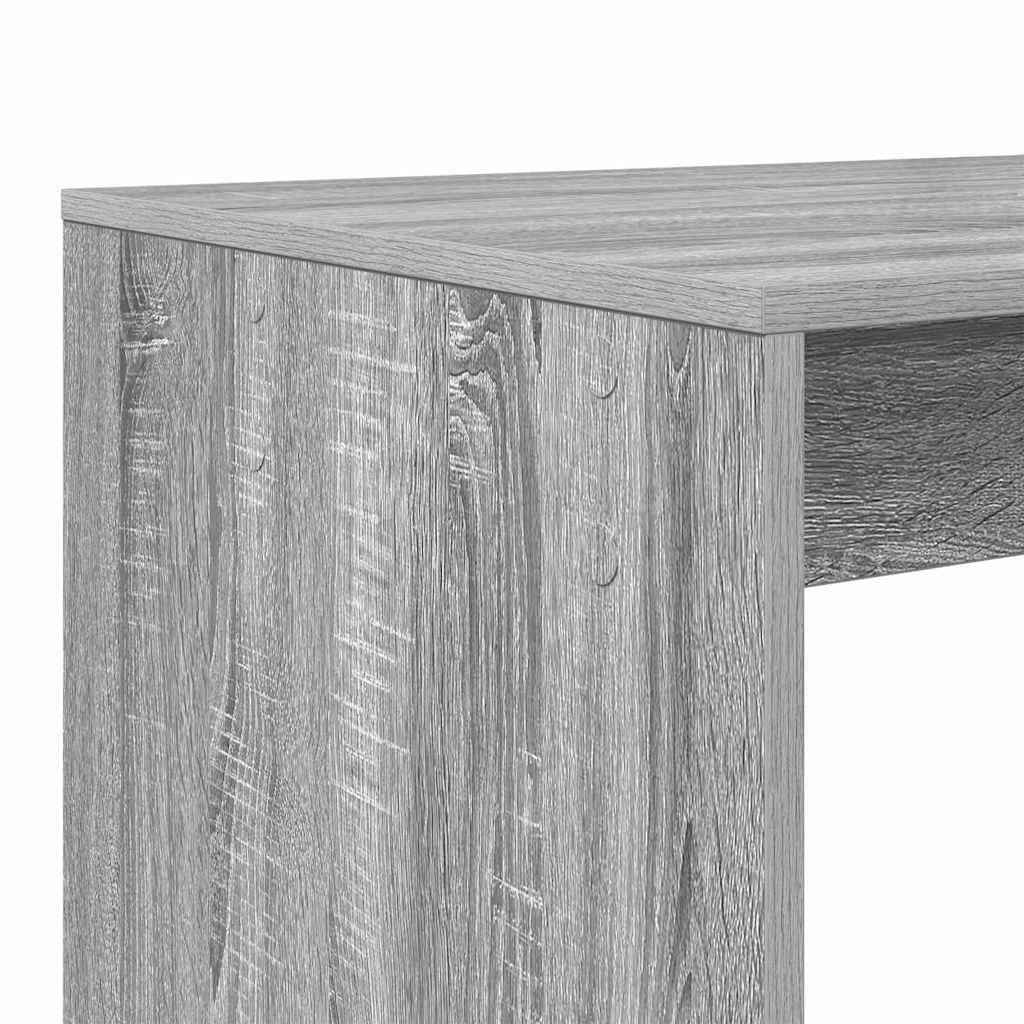 Schreibtisch Graues Sonoma Holzwerkstoff 108 x 55 x 103.5 cm