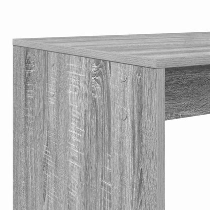 Schreibtisch Graues Sonoma Holzwerkstoff 108 x 55 x 103.5 cm