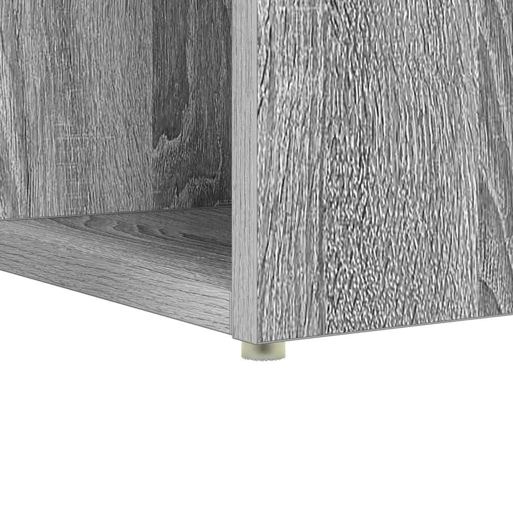 Schreibtisch Graues Sonoma Holzwerkstoff 108 x 55 x 103.5 cm