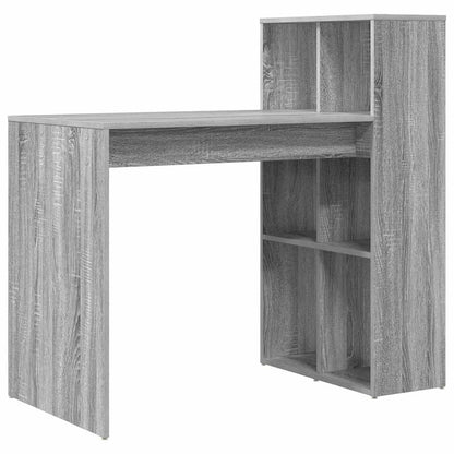 Schreibtisch Graues Sonoma Holzwerkstoff 108 x 55 x 103.5 cm