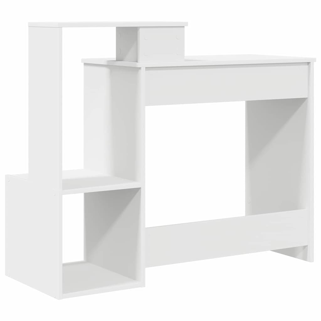 Schreibtisch Weiß 106 x 41 x 88.5 cm Holzwerkstoff