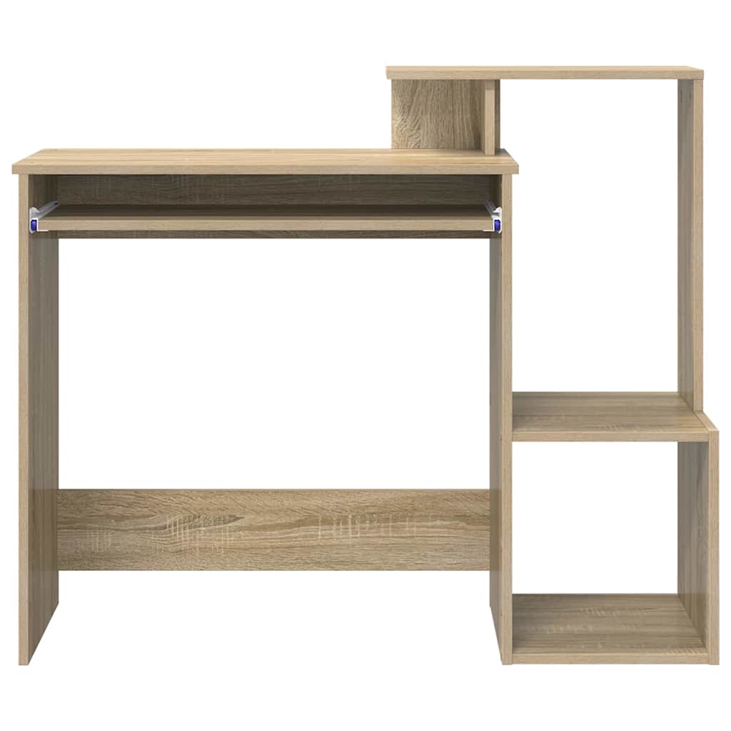 Schreibtisch Sonoma-Eiche 106 x 41 x 88.5 cm Holzwerkstoff