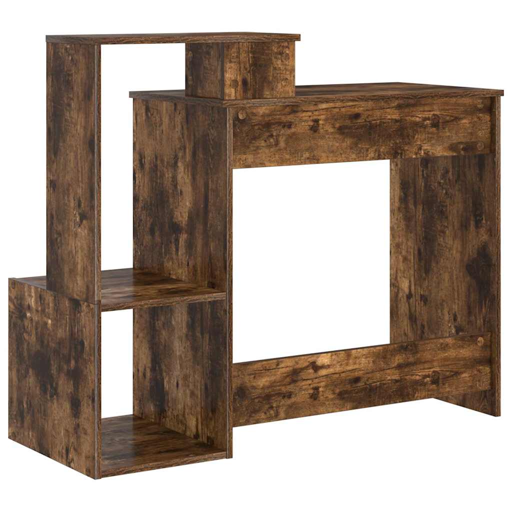 Schreibtisch Räuchereiche 106 x 41 x 88.5 cm Holzwerkstoff