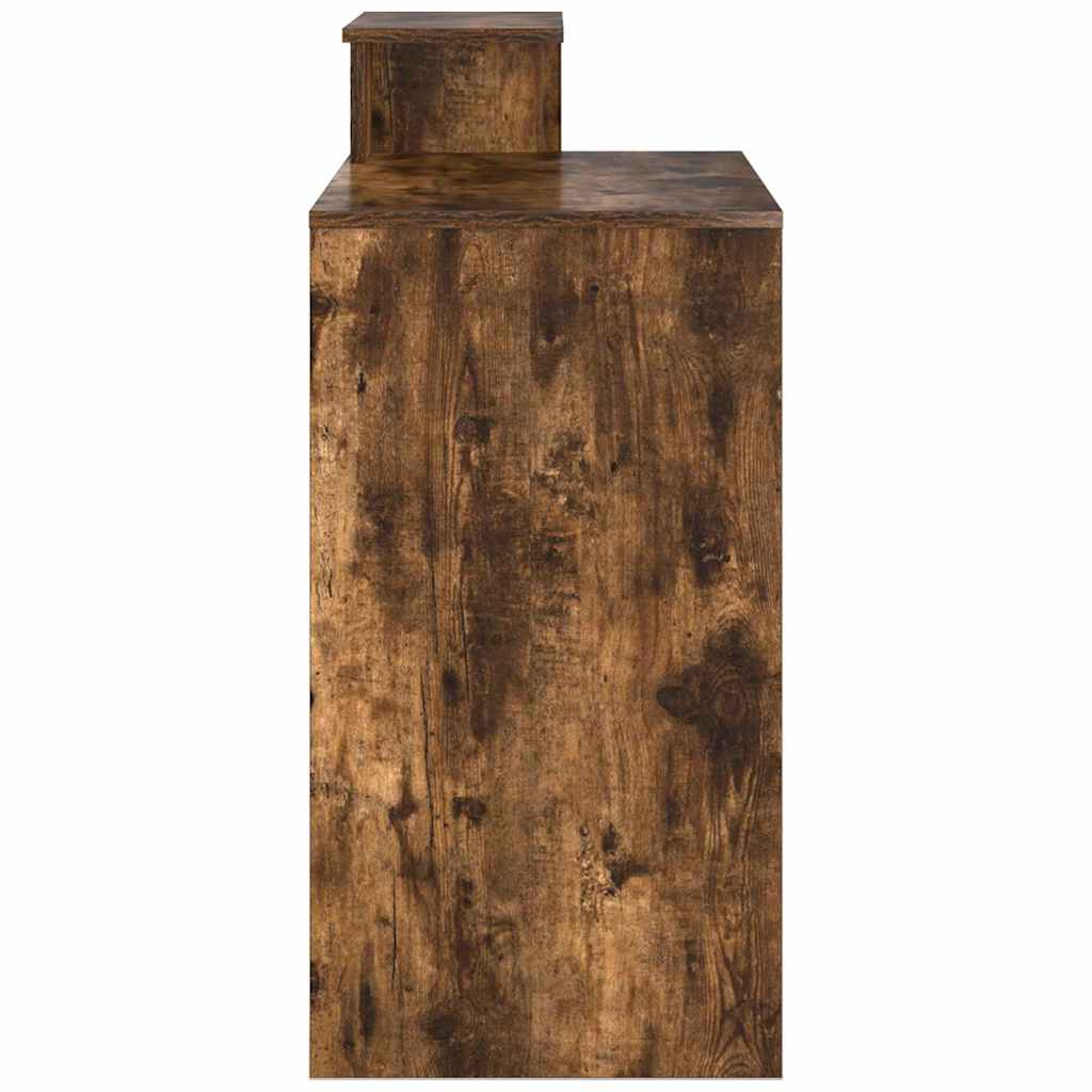 Schreibtisch Räuchereiche 106 x 41 x 88.5 cm Holzwerkstoff