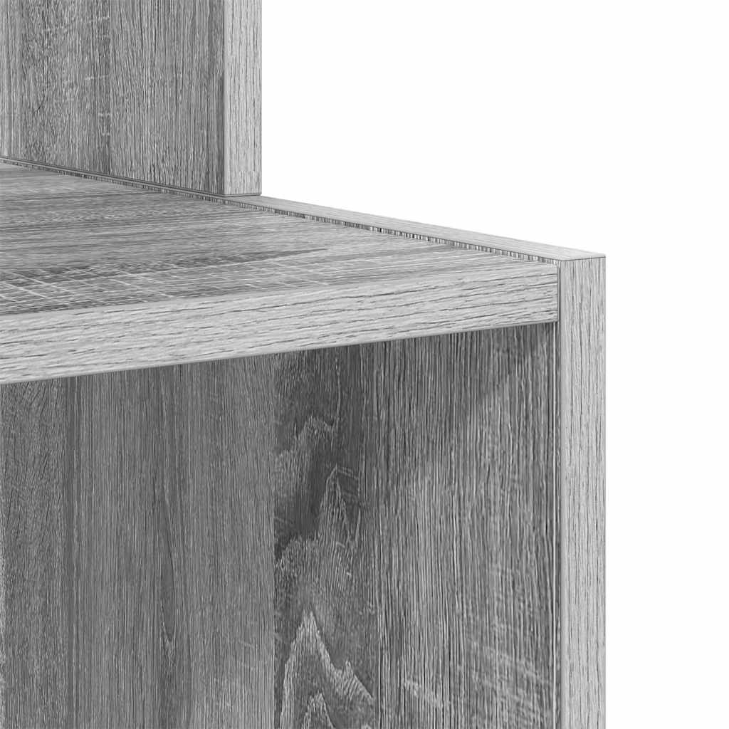Schreibtisch Sonoma-Grau 106 x 41 x 88.5 cm Holzwerkstoff