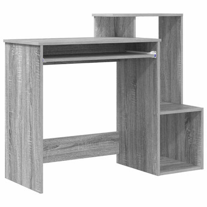Schreibtisch Sonoma-Grau 106 x 41 x 88.5 cm Holzwerkstoff