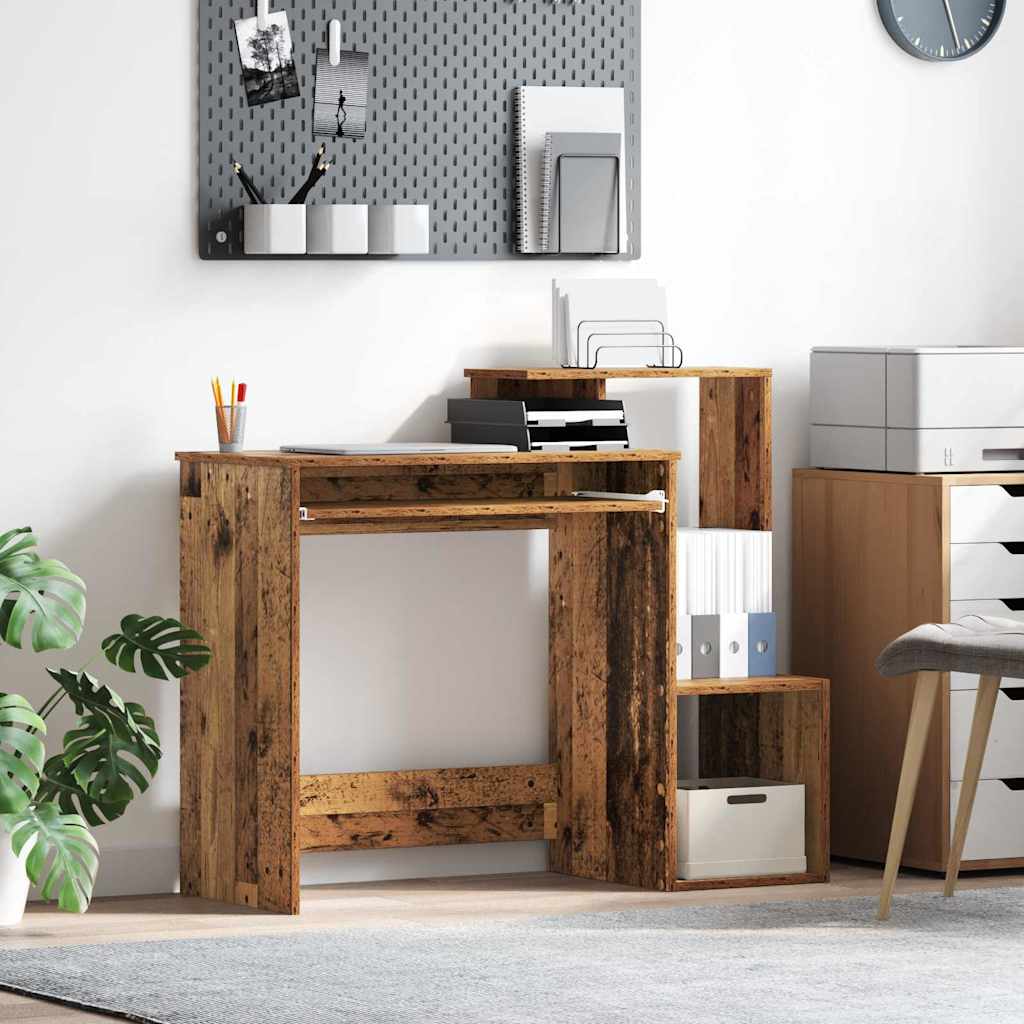 Schreibtisch Altholz 106 x 41 x 88.5 cm Holzwerkstoff
