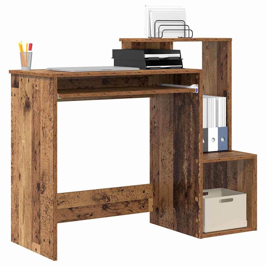 Schreibtisch Altholz 106 x 41 x 88.5 cm Holzwerkstoff