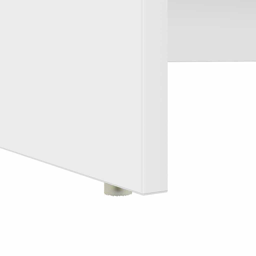 Schreibtisch Weiß 120,5 x 44 x 88,5 cm Holzwerkstoff