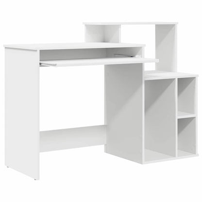 Schreibtisch Weiß 120,5 x 44 x 88,5 cm Holzwerkstoff