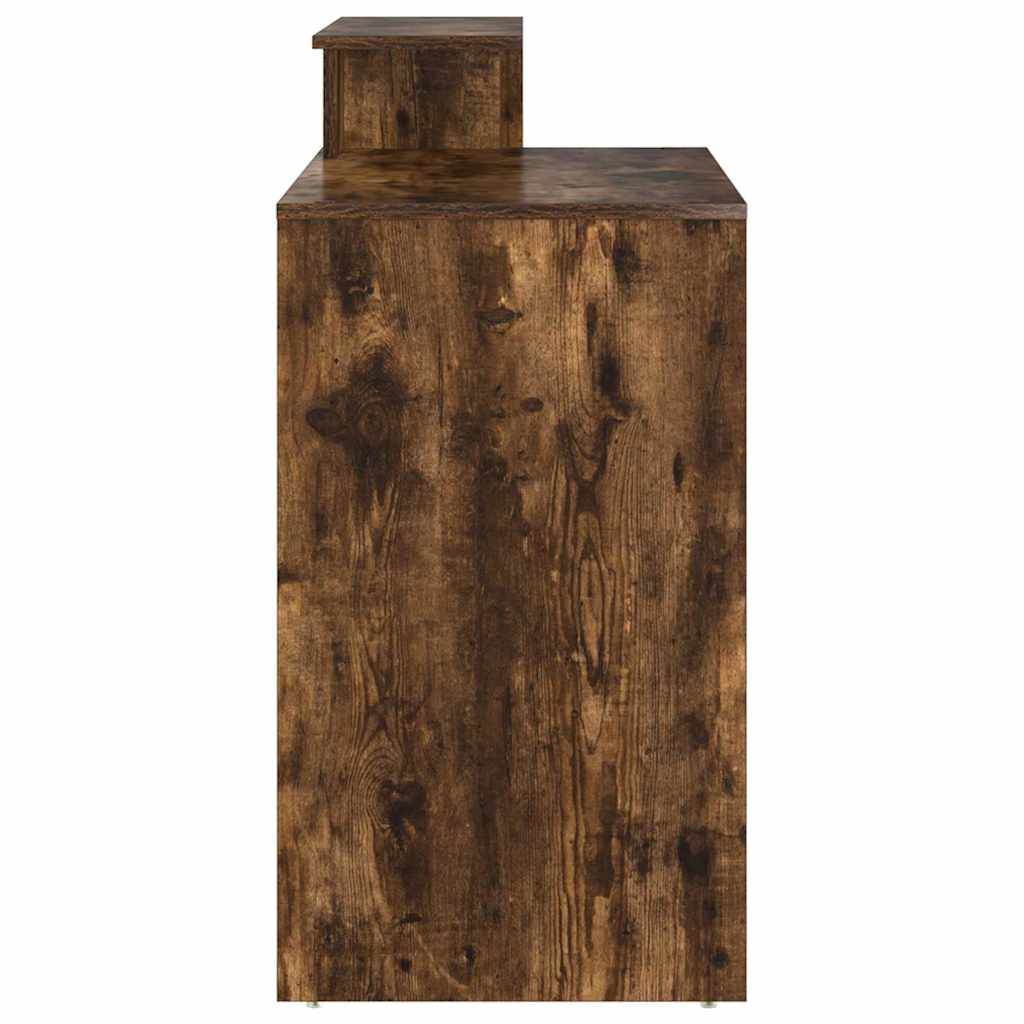 Schreibtisch Räuchereiche 120,5 x 44 x 88,5 cm Holzwerkstoff