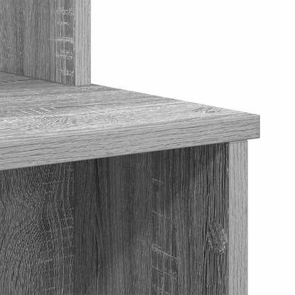 Schreibtisch Sonoma-Grau 120,5 x 44 x 88,5 cm Holzwerkstoff