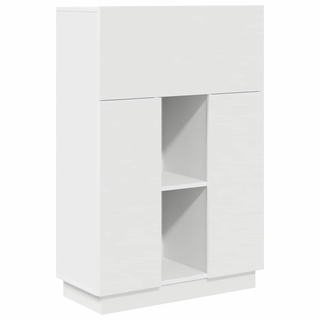 Schreibtisch Weiß 71.5 x 31.5 x 106.5 cm Holzwerkstoff