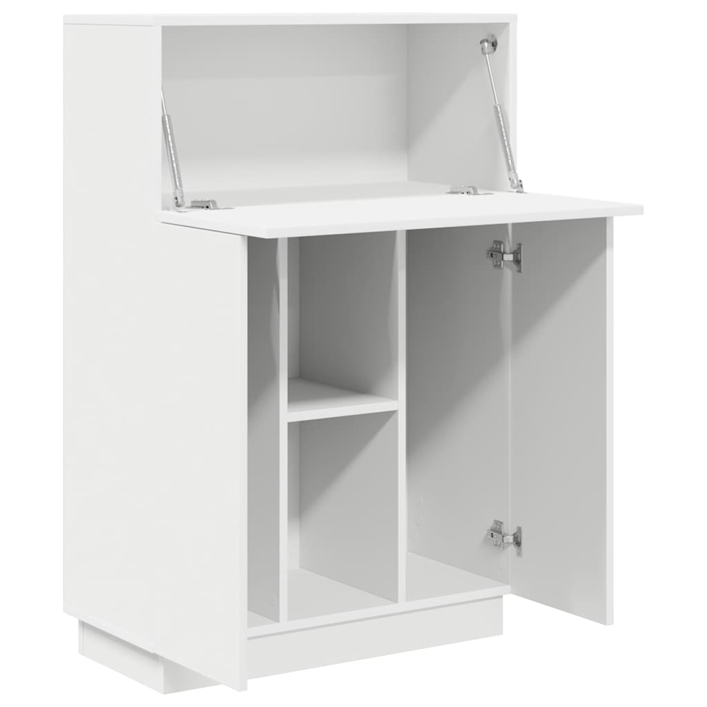 Schreibtisch Weiß 71.5 x 31.5 x 106.5 cm Holzwerkstoff