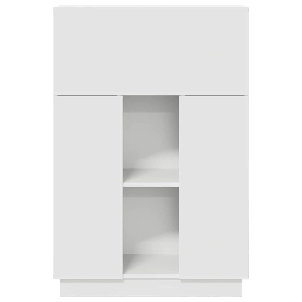 Schreibtisch Weiß 71.5 x 31.5 x 106.5 cm Holzwerkstoff