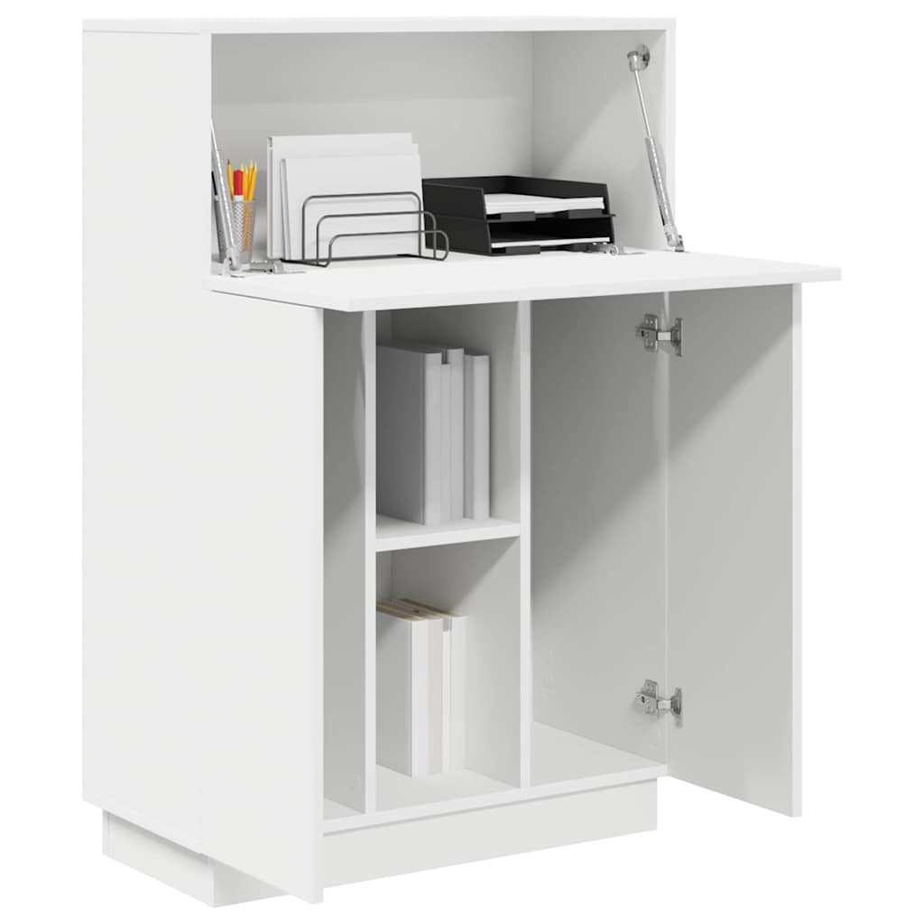 Schreibtisch Weiß 71.5 x 31.5 x 106.5 cm Holzwerkstoff