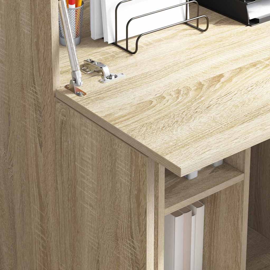 Schreibtisch Sonoma Eiche 71,5 x 31,5 x 106,5 cm Holzwerkstoff
