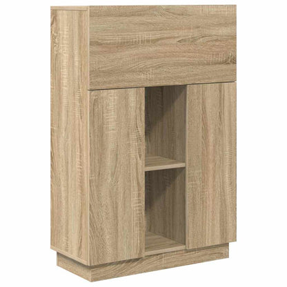 Schreibtisch Sonoma-Eiche 71.5 x 31.5 x 106.5 cm Holzwerkstoff