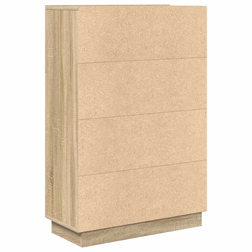 Schreibtisch Sonoma-Eiche 71.5 x 31.5 x 106.5 cm Holzwerkstoff