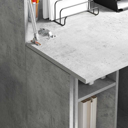 Schreibtisch Betongrau 71.5 x 31.5 x 106.5 cm Holzwerkstoff