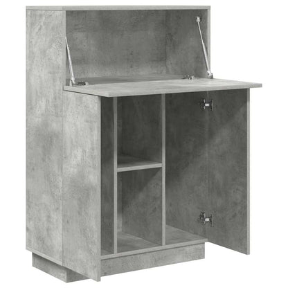 Schreibtisch Betongrau 71.5 x 31.5 x 106.5 cm Holzwerkstoff