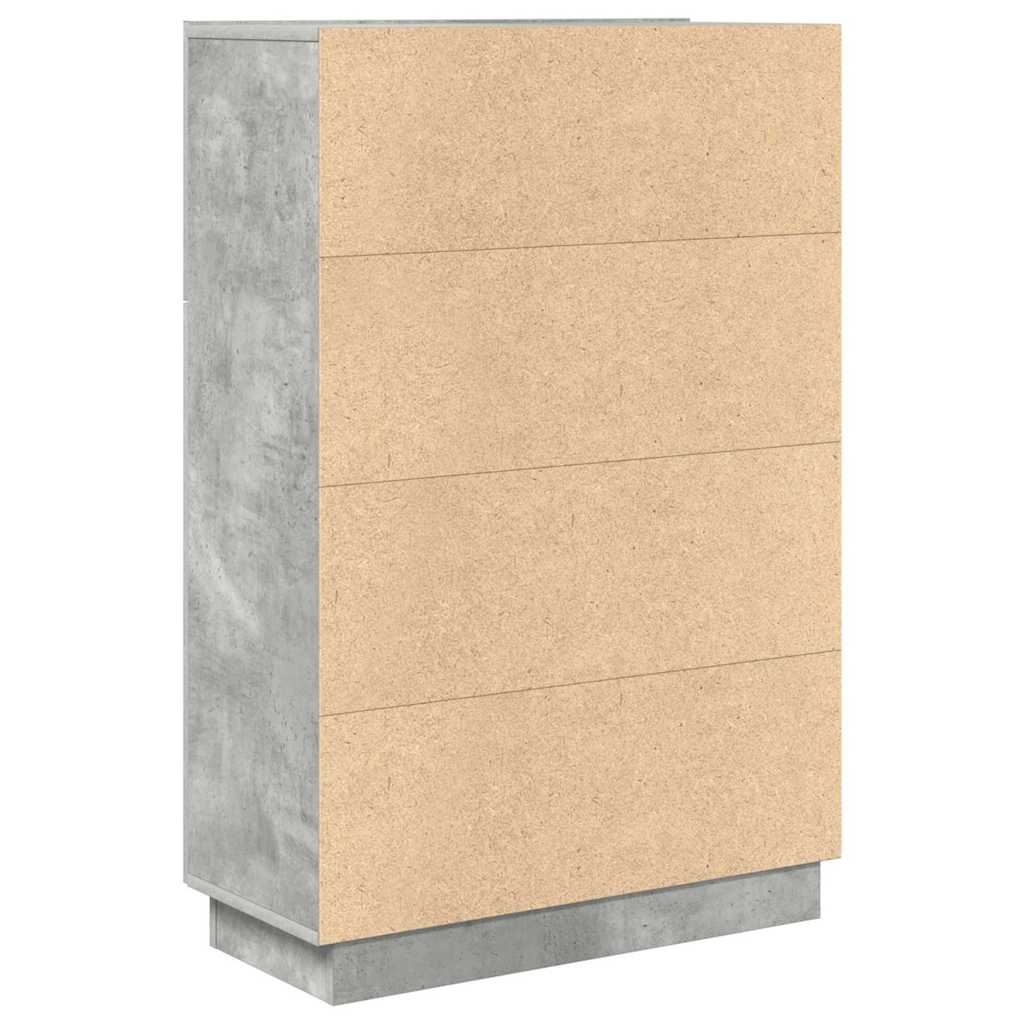Schreibtisch Betongrau 71.5 x 31.5 x 106.5 cm Holzwerkstoff
