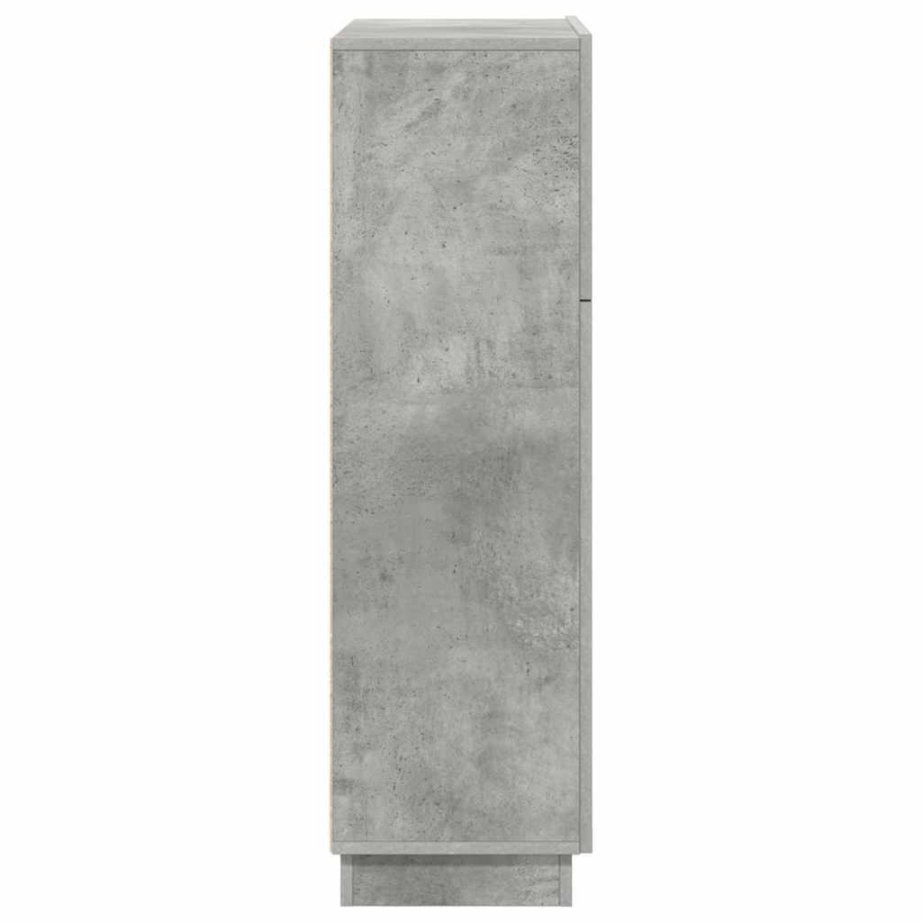 Schreibtisch Betongrau 71.5 x 31.5 x 106.5 cm Holzwerkstoff