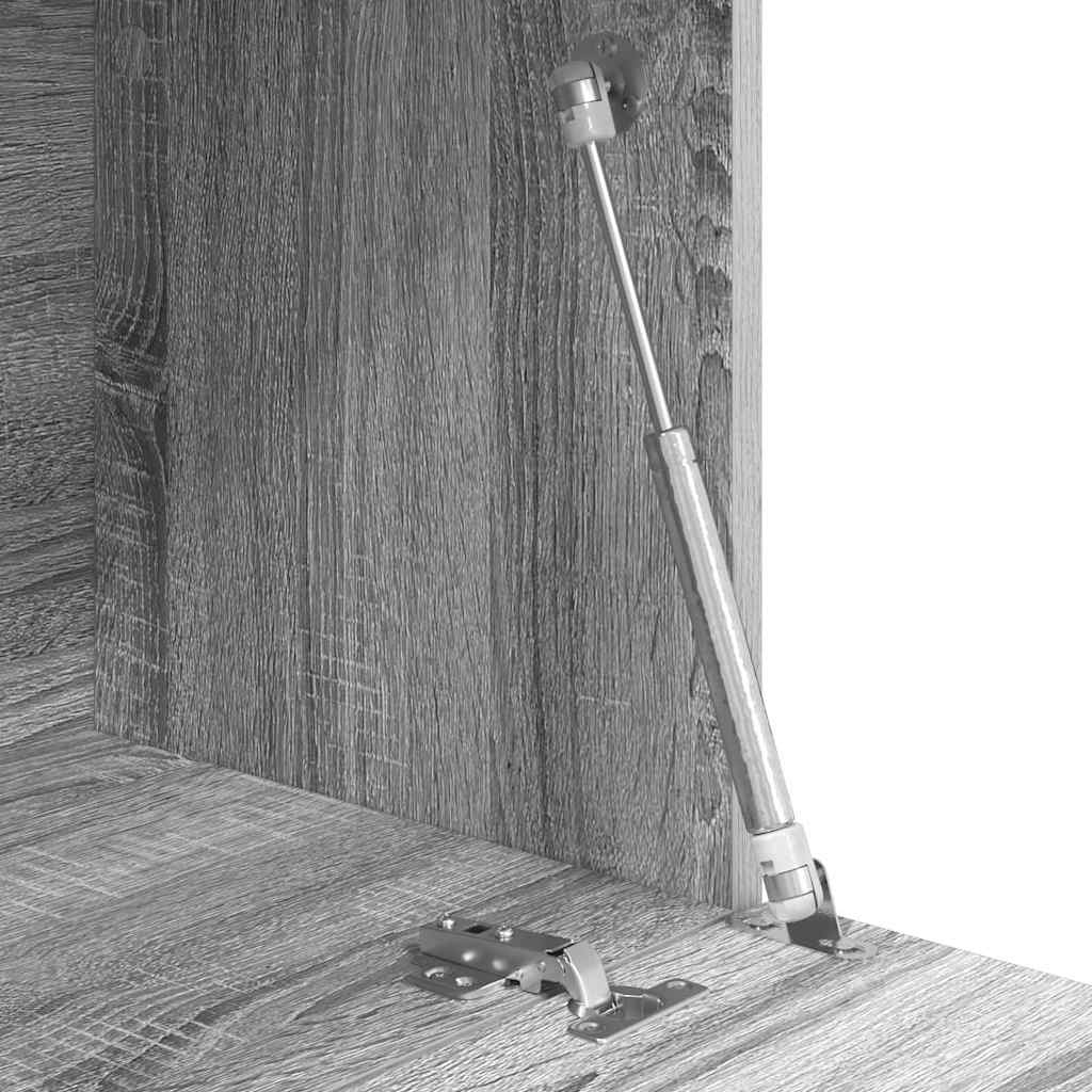 Schreibtisch Graues Sonoma Holzwerkstoff 71.5 x 31.5 x 106.5 cm