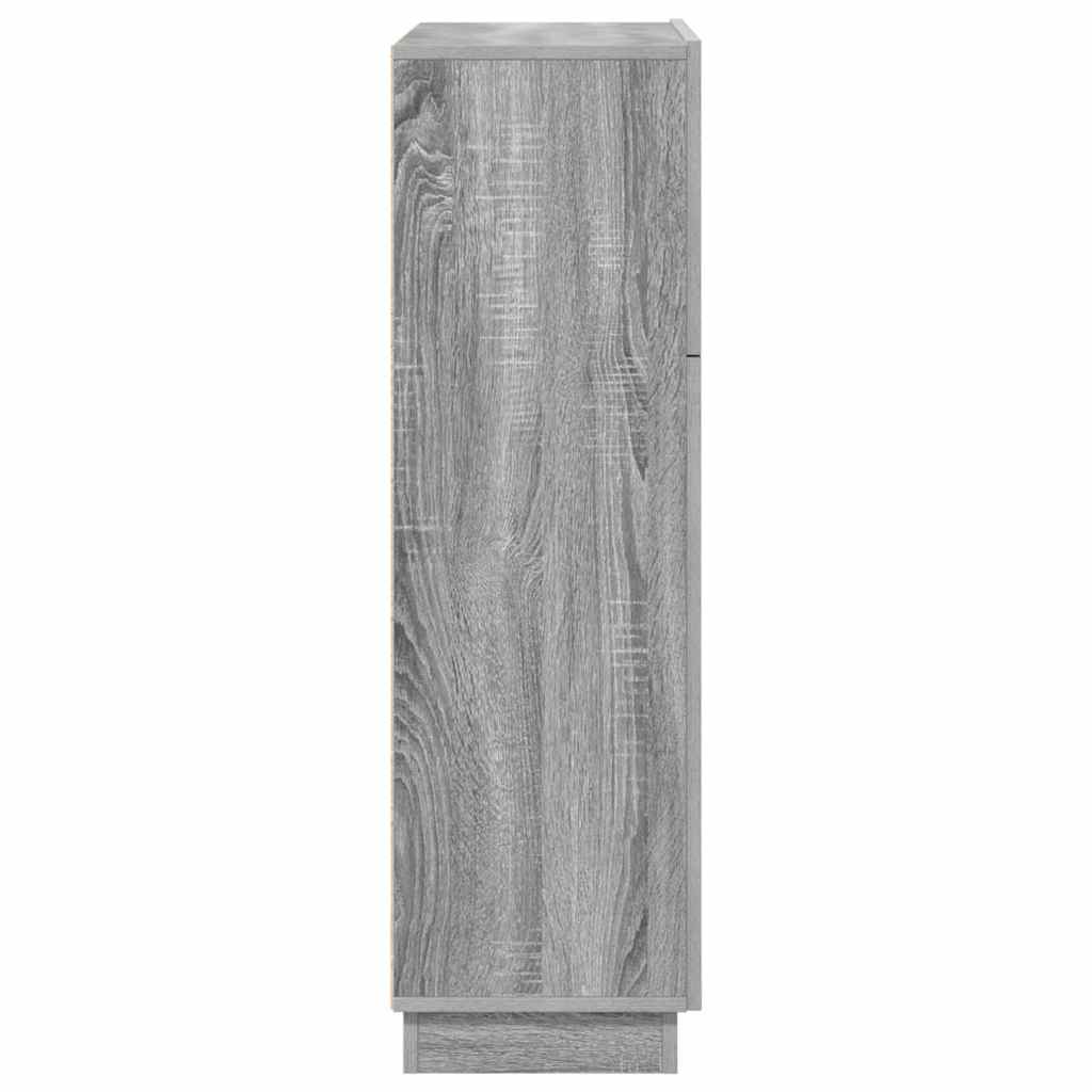 Schreibtisch Graues Sonoma Holzwerkstoff 71.5 x 31.5 x 106.5 cm