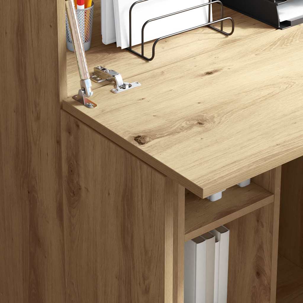 Schreibtisch Artisan-Eiche Holzwerkstoff 71.5 x 31.5 x 106.5 cm