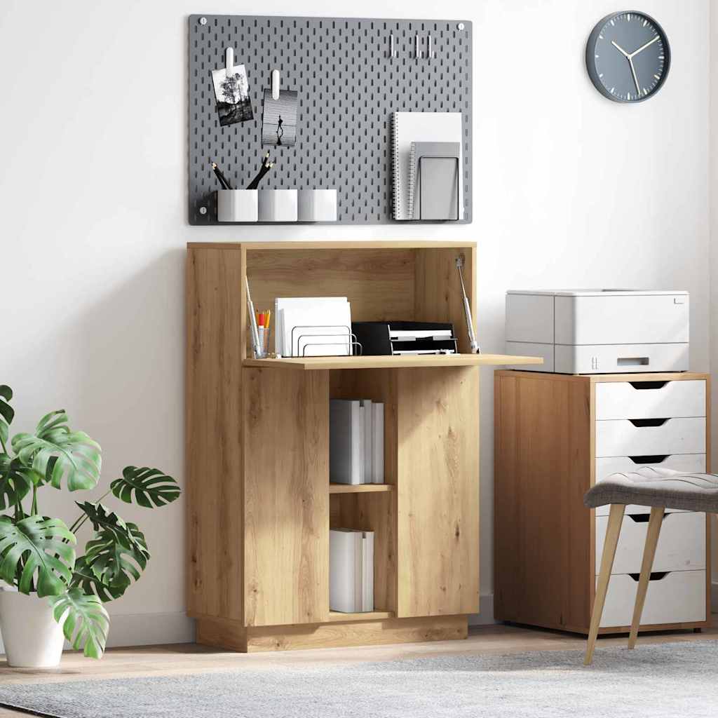 Schreibtisch Artisan-Eiche Holzwerkstoff 71.5 x 31.5 x 106.5 cm
