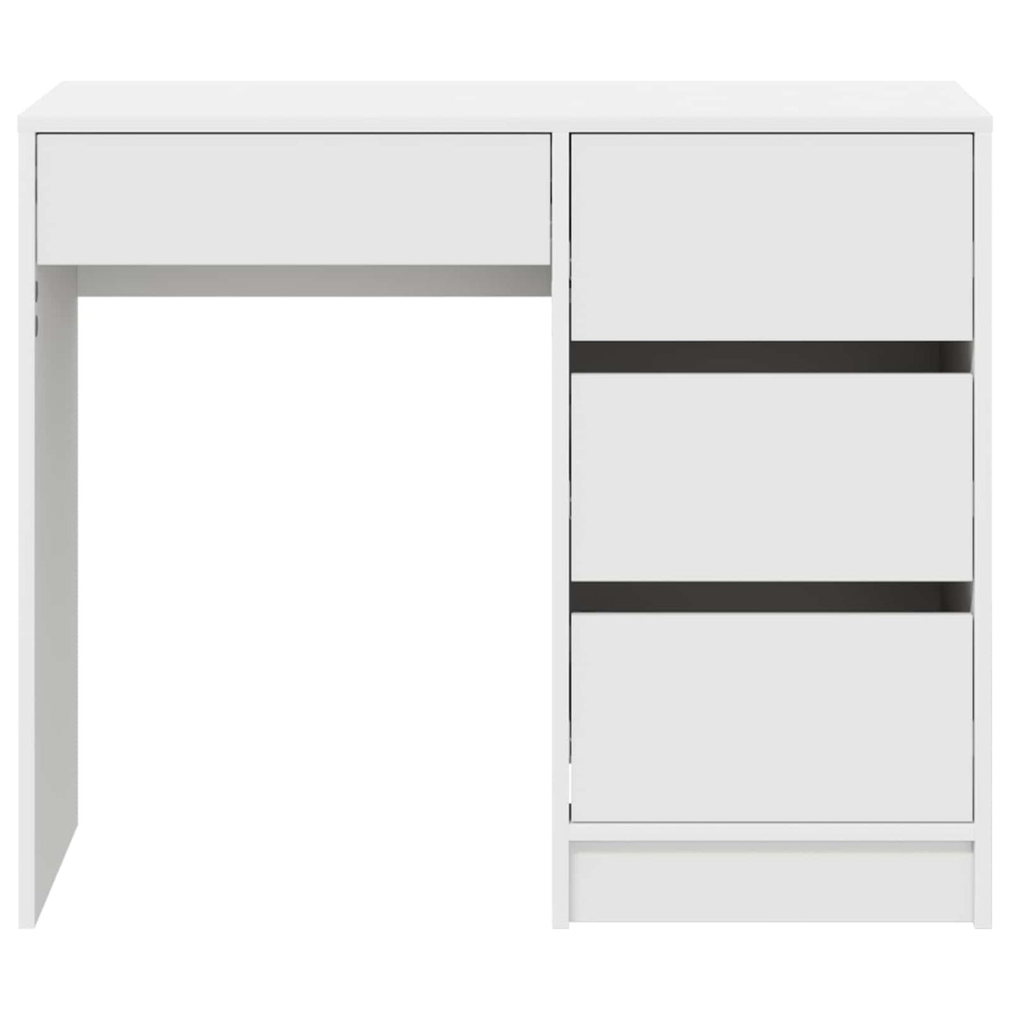 Schreibtisch Weiß Holzwerkstoff 90 x 37,5 x 75 cm