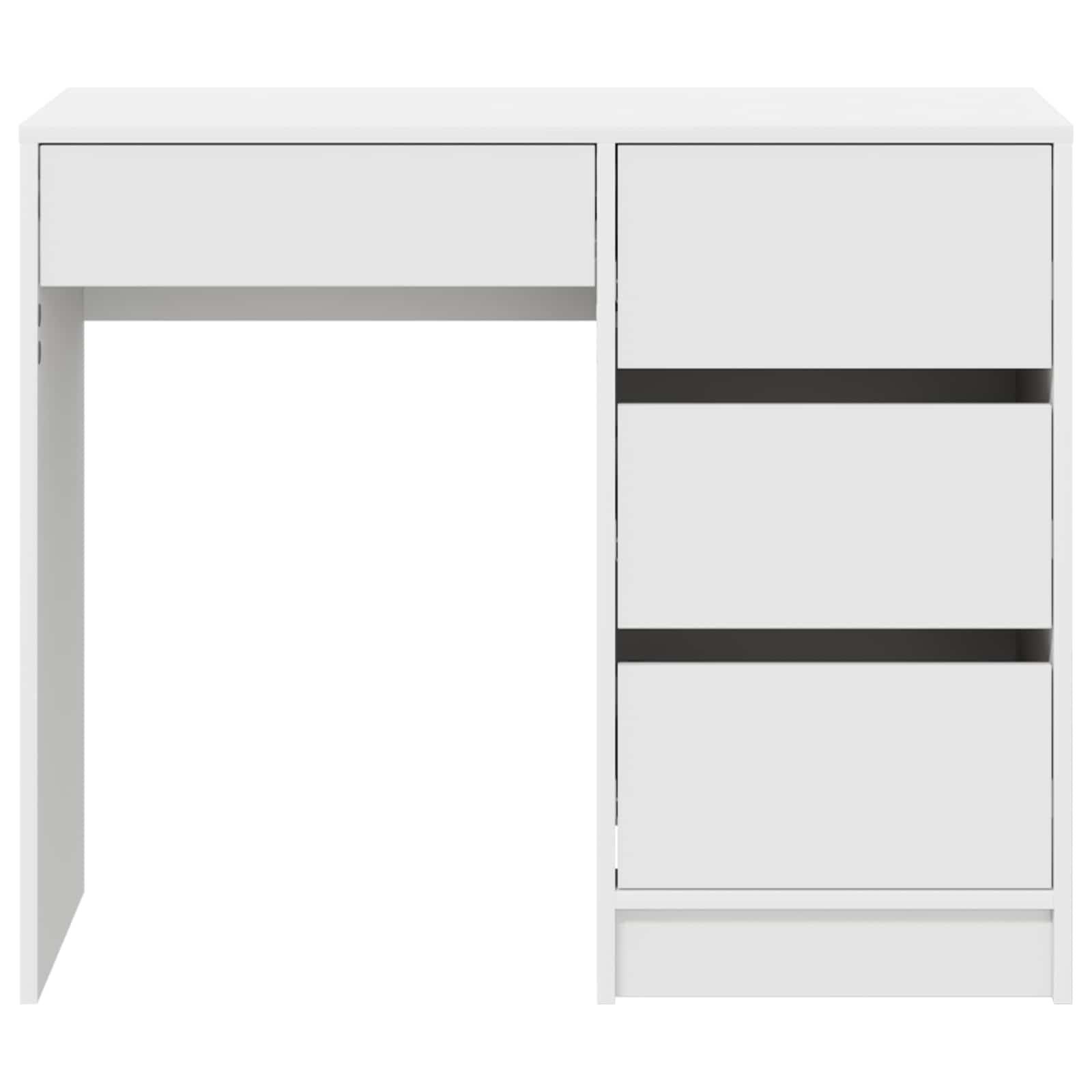 Schreibtisch Weiß Holzwerkstoff 90 x 37,5 x 75 cm