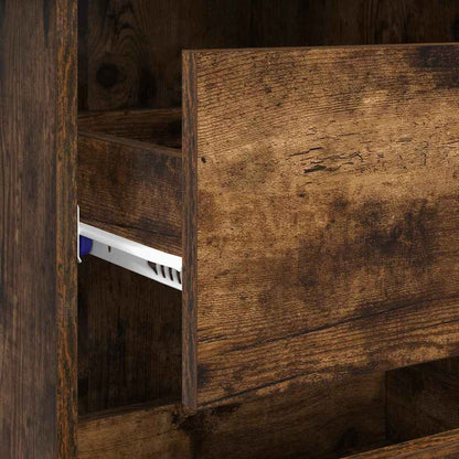 Schreibtisch Geräucherte Eiche Holzwerkstoff 90 x 37,5 x 75 cm