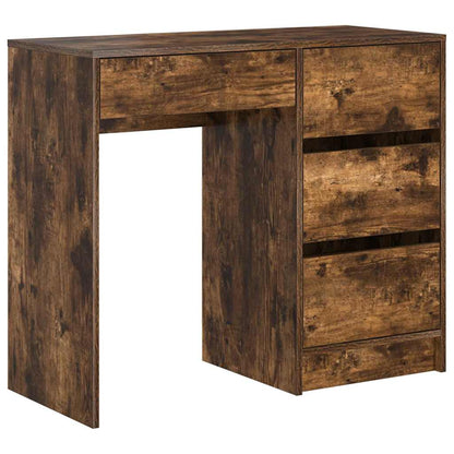 Schreibtisch Geräucherte Eiche Holzwerkstoff 90 x 37,5 x 75 cm