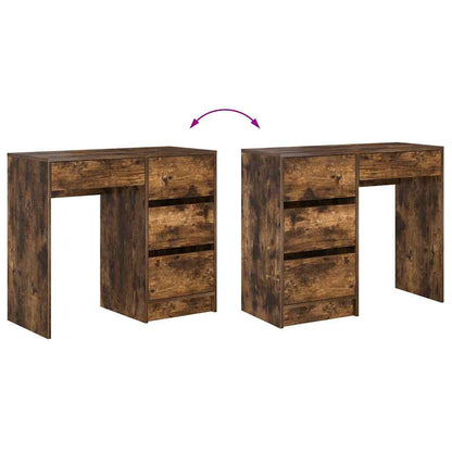 Schreibtisch Geräucherte Eiche Holzwerkstoff 90 x 37,5 x 75 cm