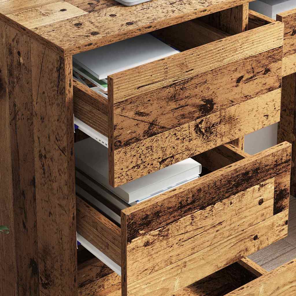 Schreibtisch Altholz Holzwerkstoff 90 x 37,5 x 75 cm