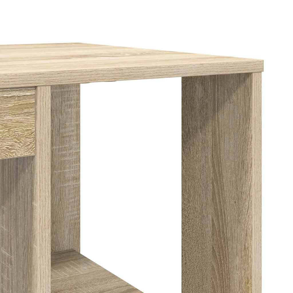 Schreibtisch Sonoma-Eiche Holzwerkstoff 130 x 50.5 x 75 cm