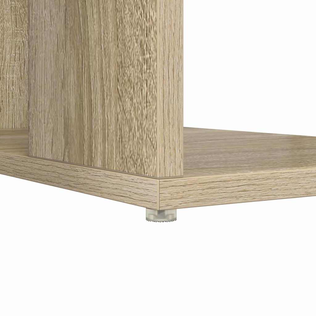 Schreibtisch Sonoma-Eiche Holzwerkstoff 130 x 50.5 x 75 cm