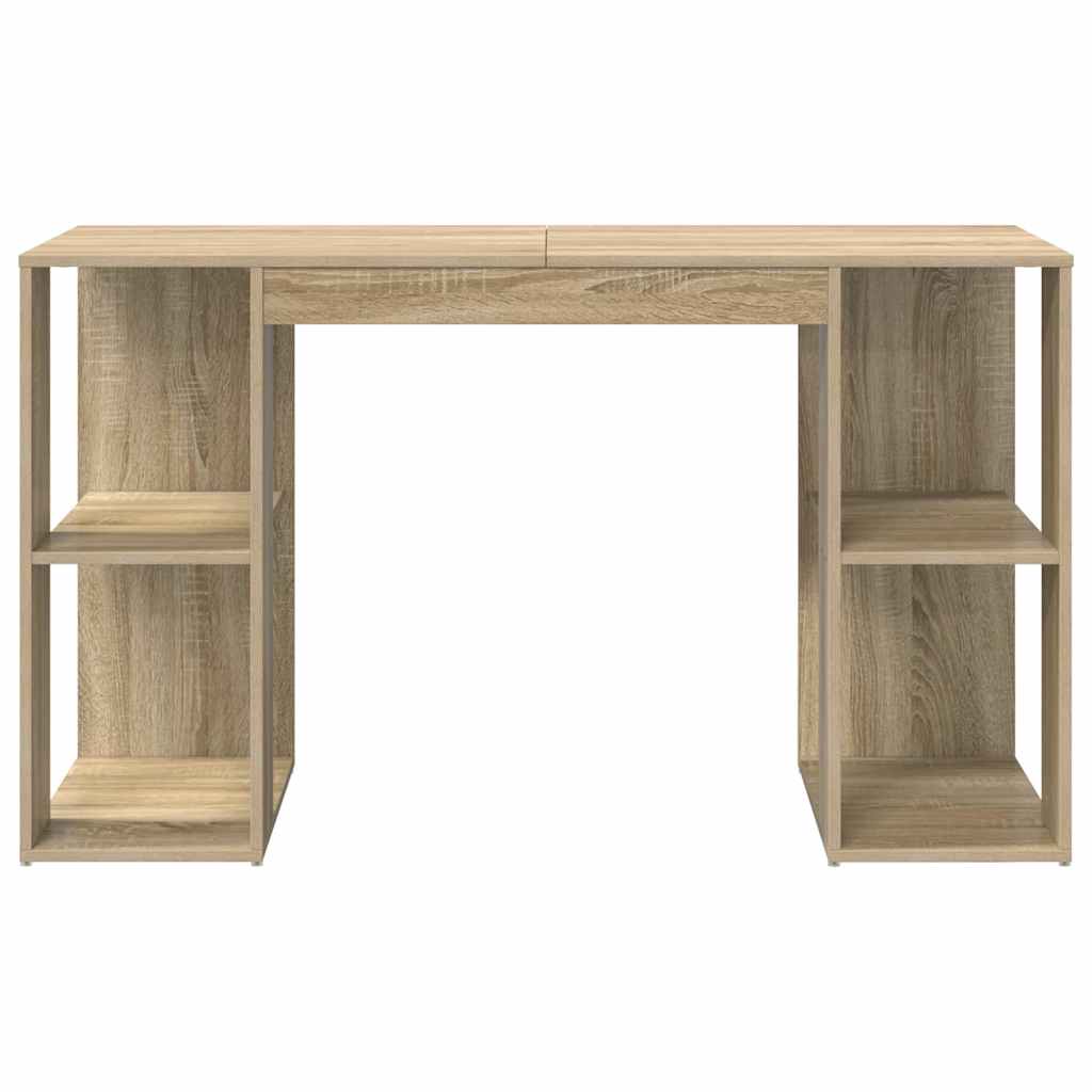 Schreibtisch Sonoma-Eiche Holzwerkstoff 130 x 50.5 x 75 cm